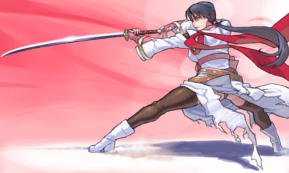 実は…吉里さんと絡み絵描きたかったから邪魔になりそうなのを知りつつこの構図にしたのはここだけの秘密(汗)
