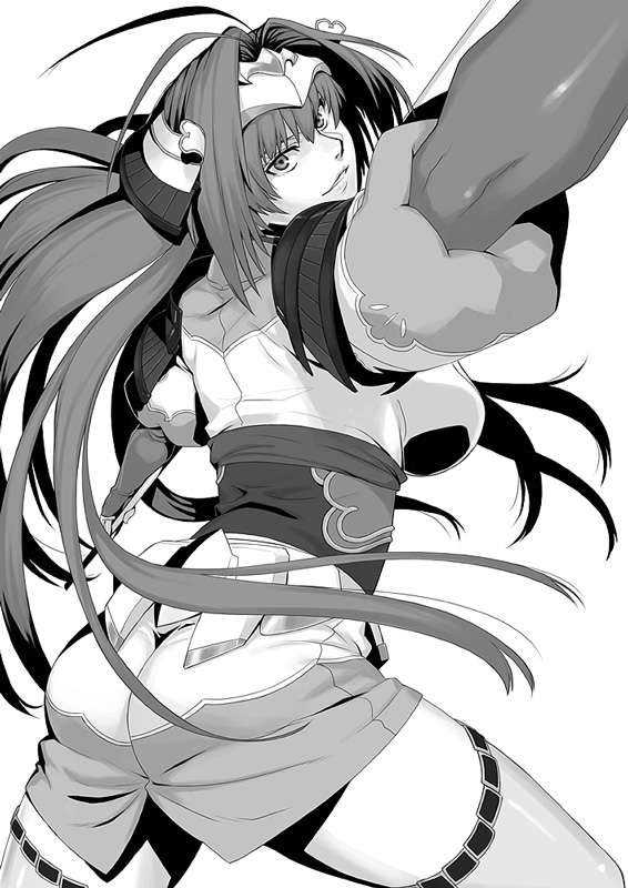 槍の柄が細すぎ乙